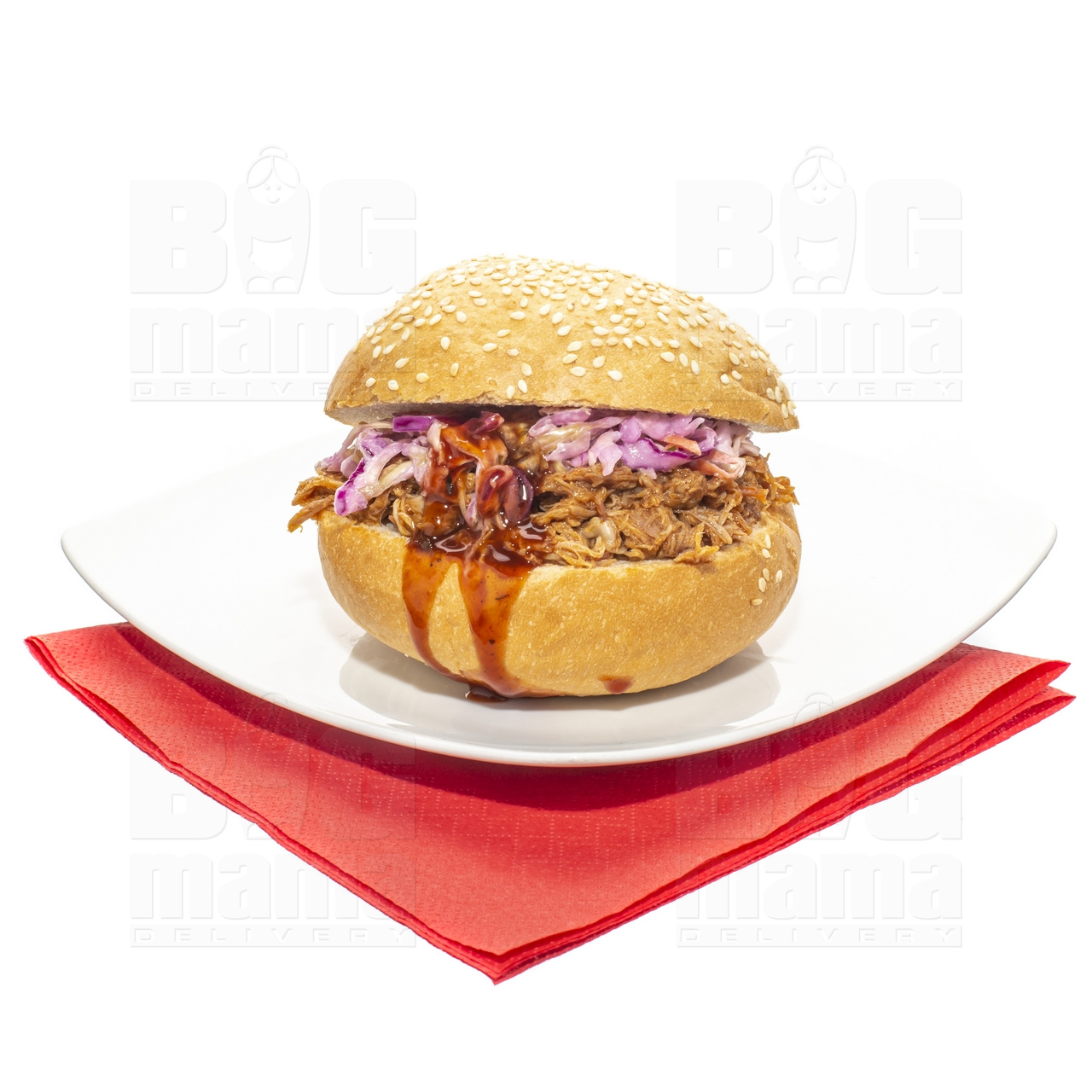 Product #206 image - Sandviș BBQ Pulled porc