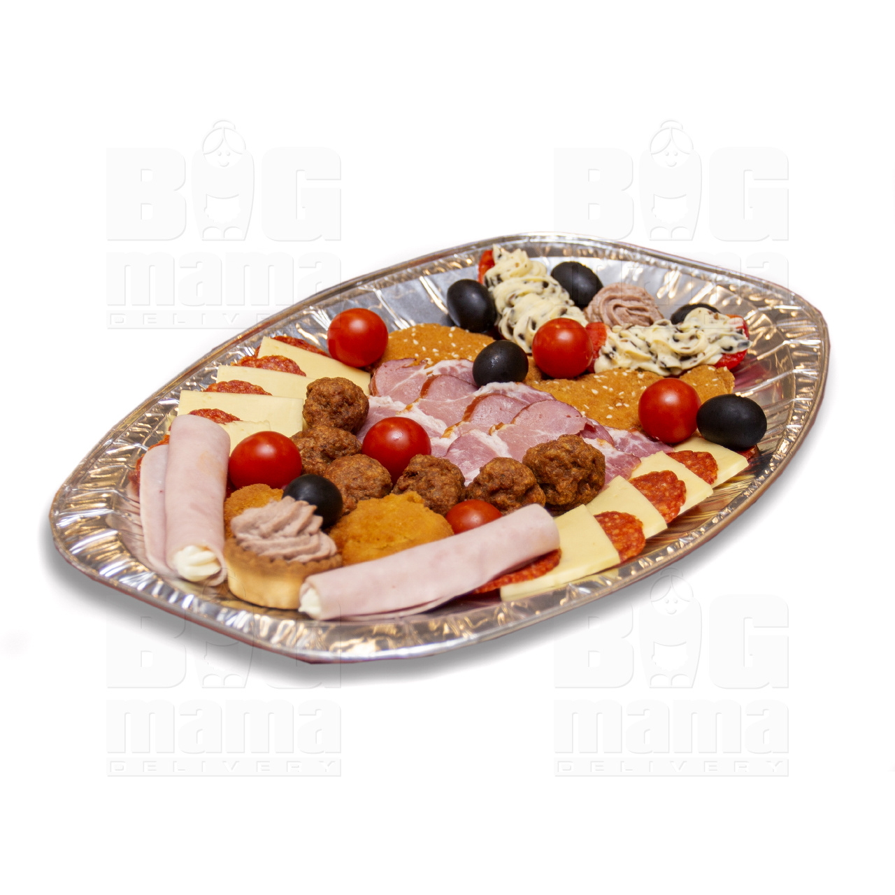 Product #221 image - Cold dish with Viennese pork schnitzel for 2 pers.