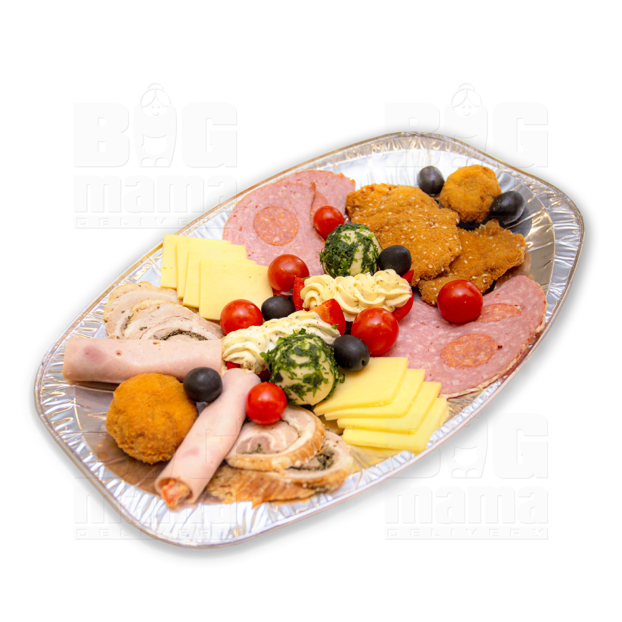 Product #223 image - Cold dish with Viennese chicken schnitzel, 2 pers.