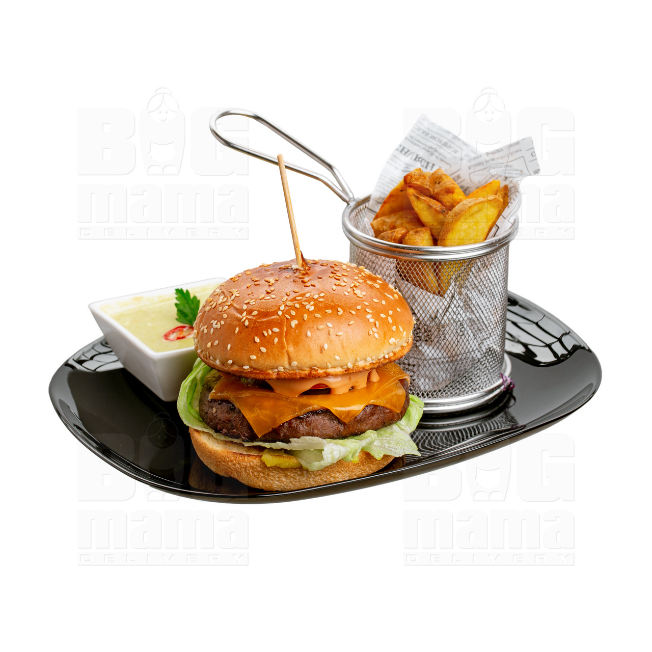 Product #255 image - Jalapeno hamburger menü