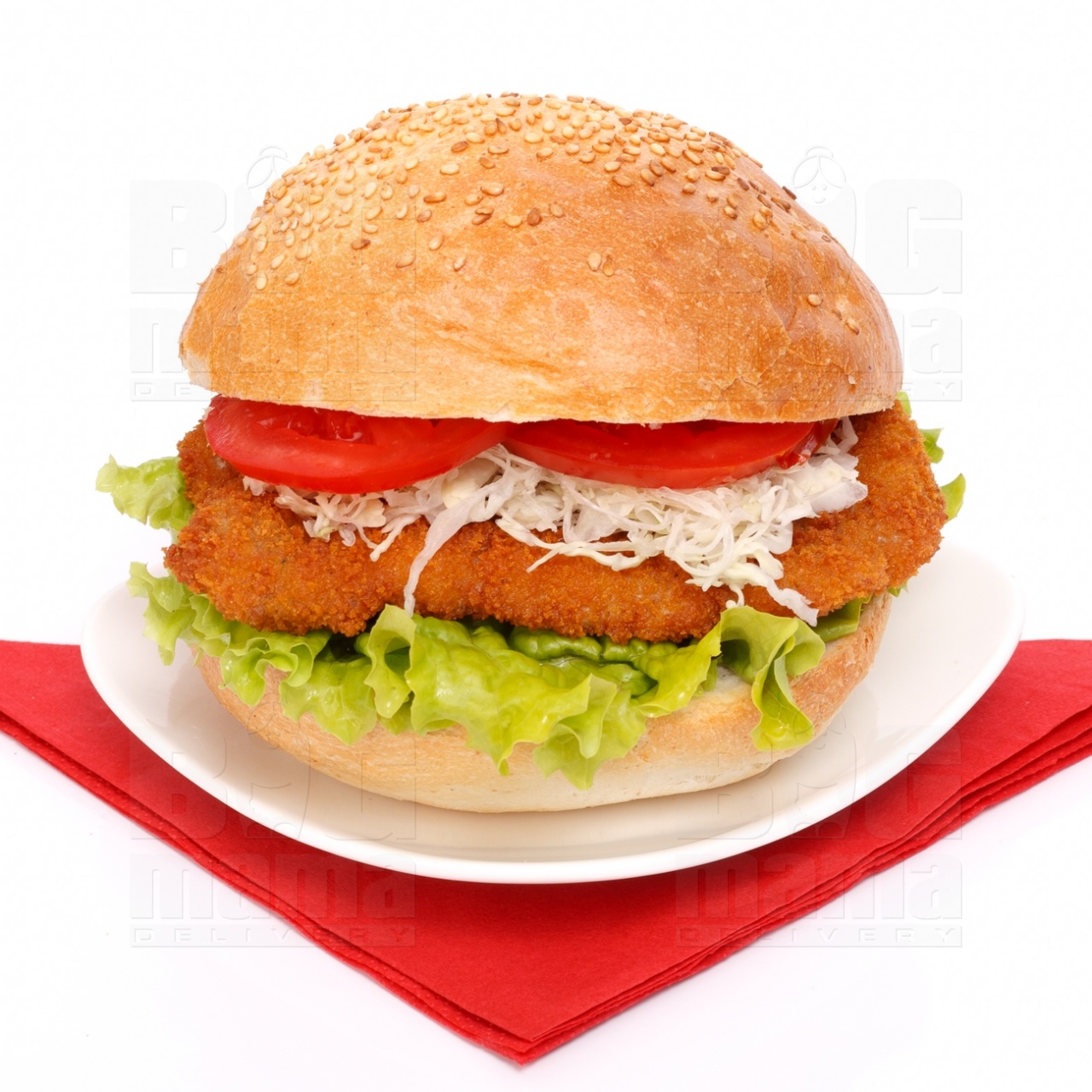 Product #57 image - Sandwich with pork schnitzel