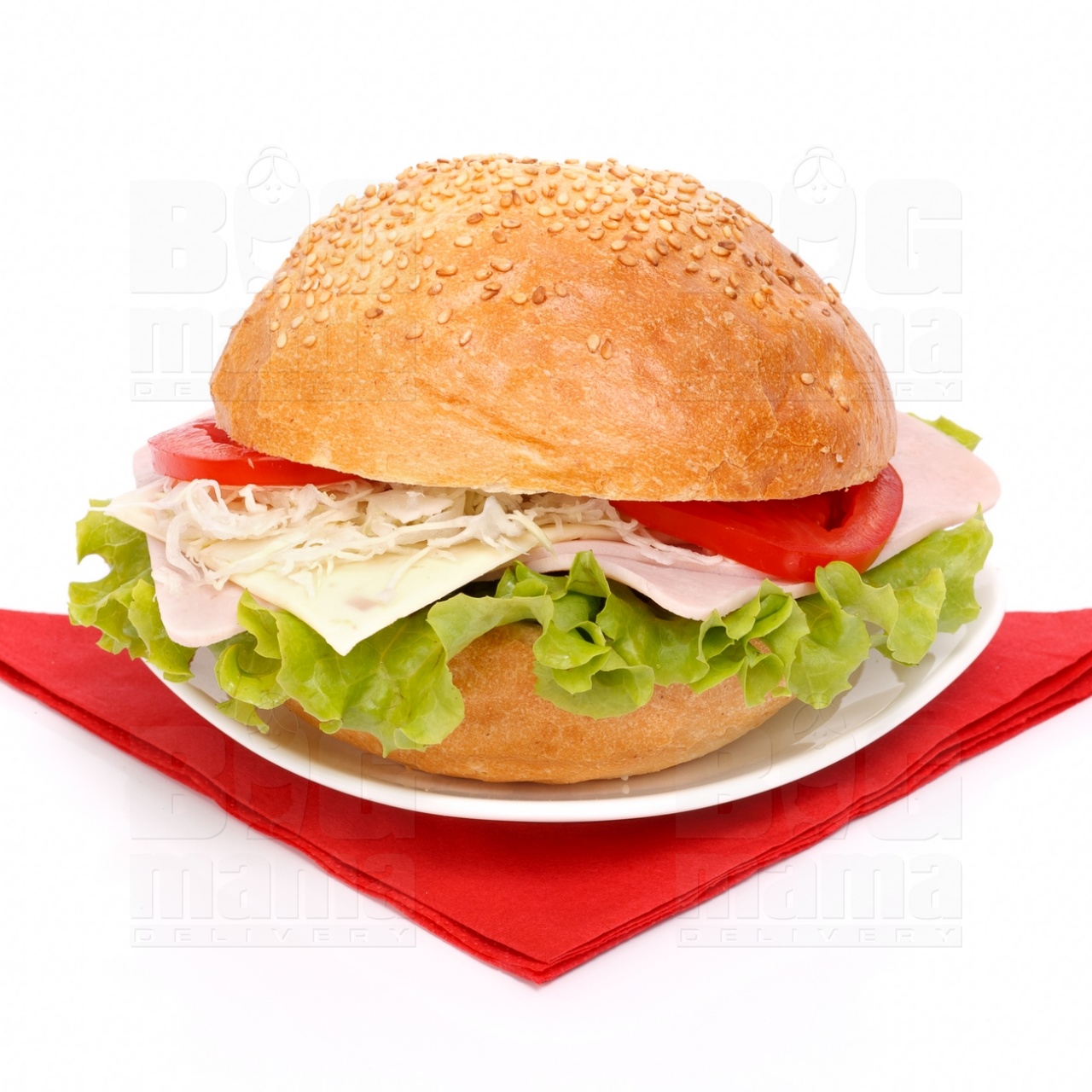 Product #61 image - Préselt sonkás és sajtos szendvics